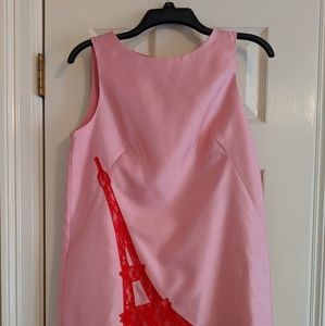 Elle pink mini dress